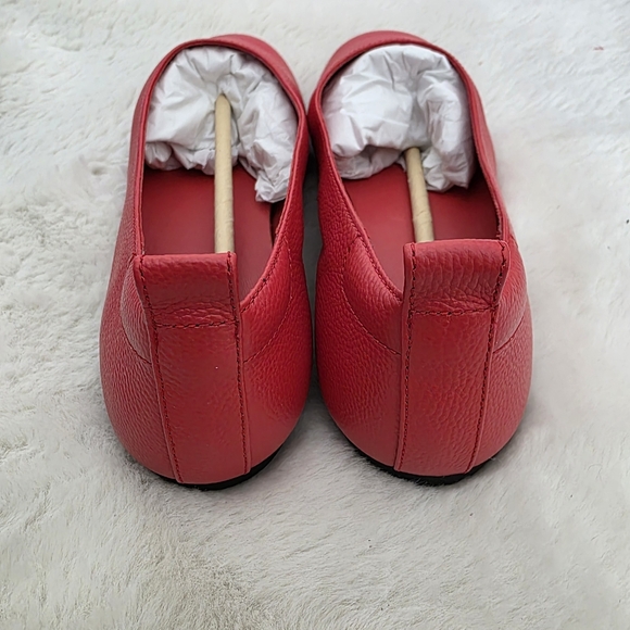 NEW Everlane The Day Glove Classic Red Leather Ballet Flat 8.5 - Picture 7 of 12